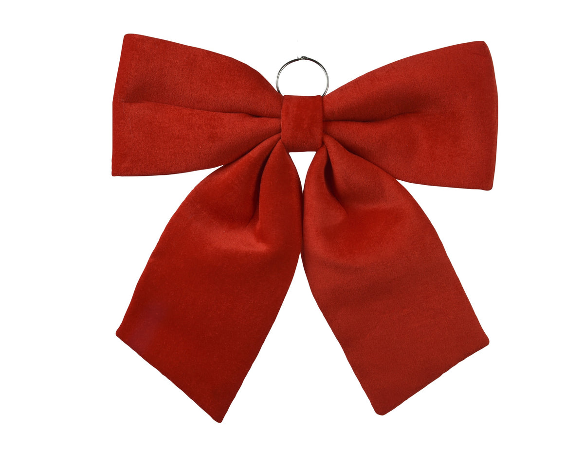 Kerststrik Rood – Polyester – 69 × 72 cm