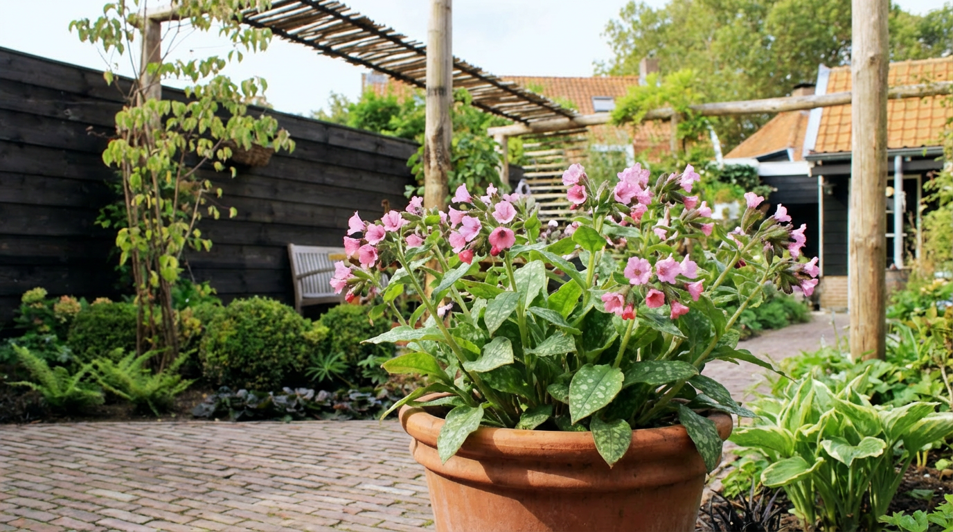 Longkruid (Pulmonaria saccharata 'Dora Bieleveld') - Tuinplanten
