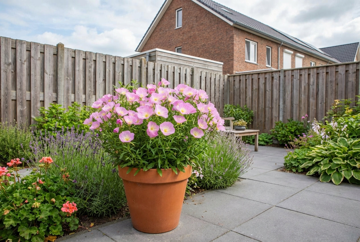 Teunisbloem (Oenothera speciosa 'Siskiyou') - Tuinplanten