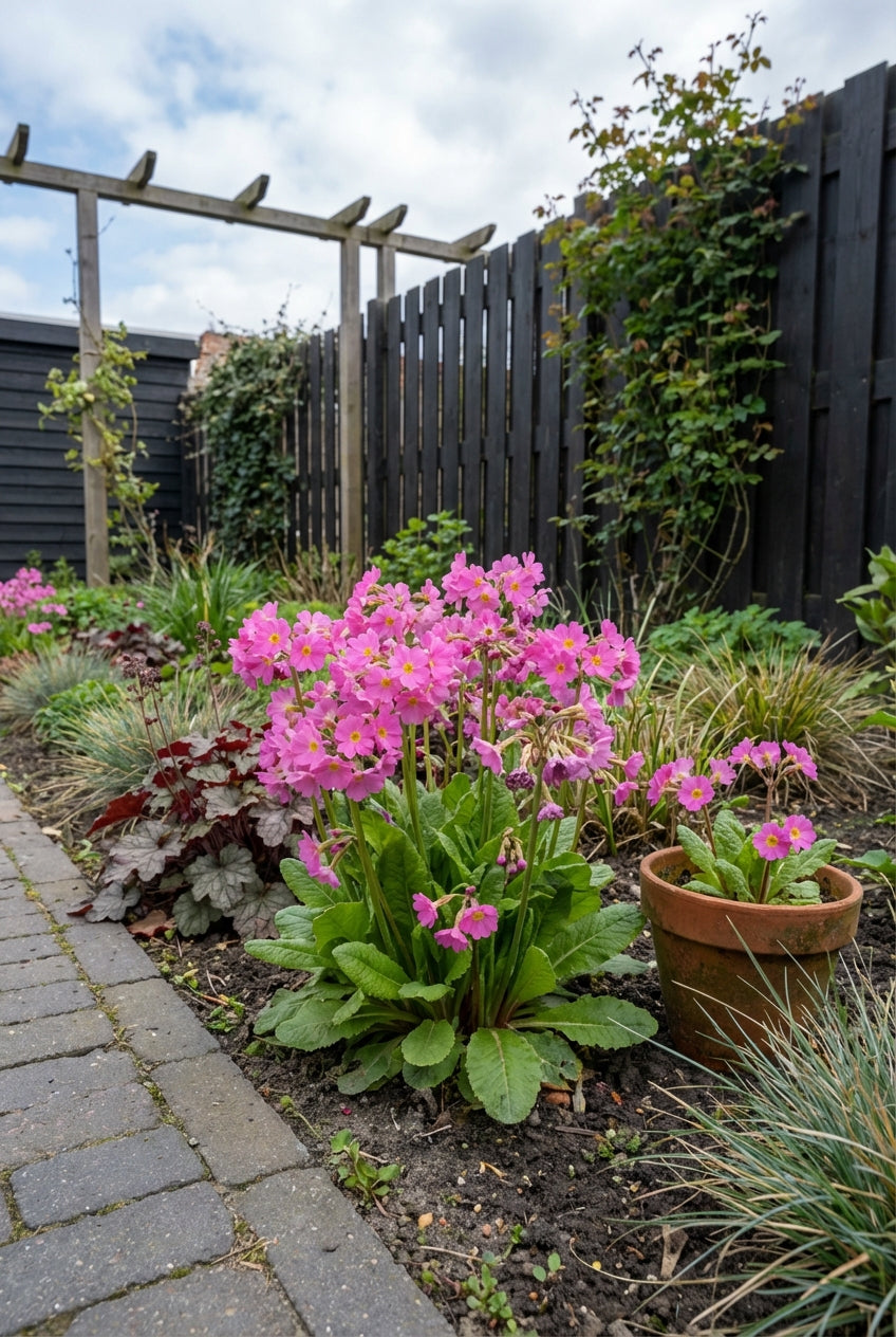 Sleutelbloem (Primula rosea 'Grandiflora') - Tuinplanten
