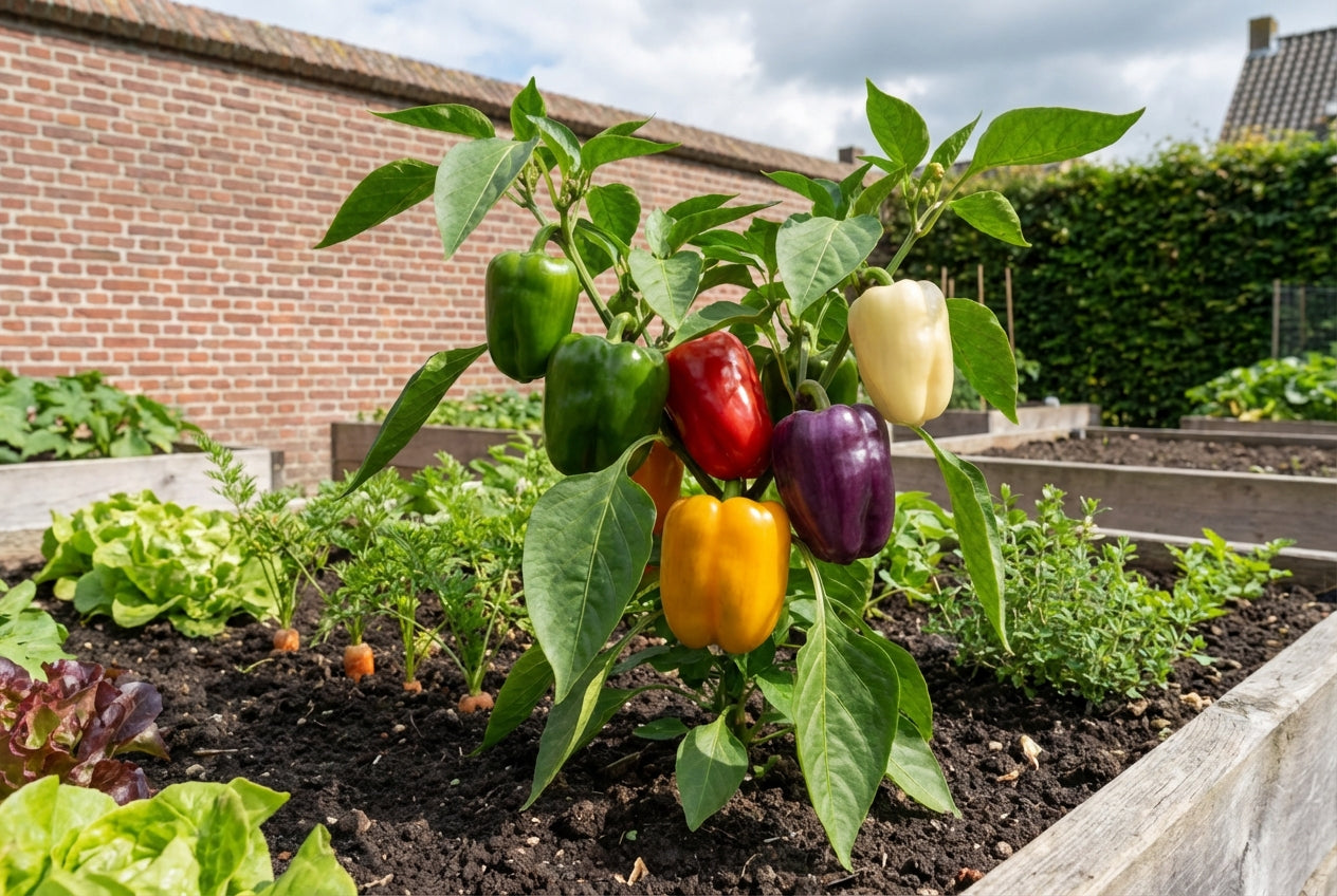 Paprika 5 Kleurenmengsel - Zaden