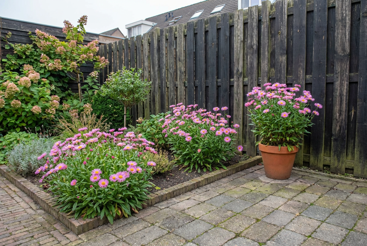 Zwergaster (Aster alpinus 'Happy End')