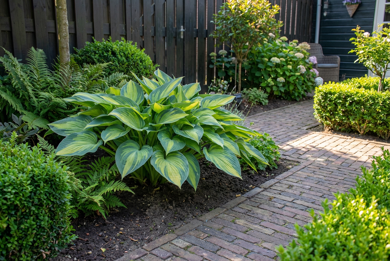 Hosta 'June'