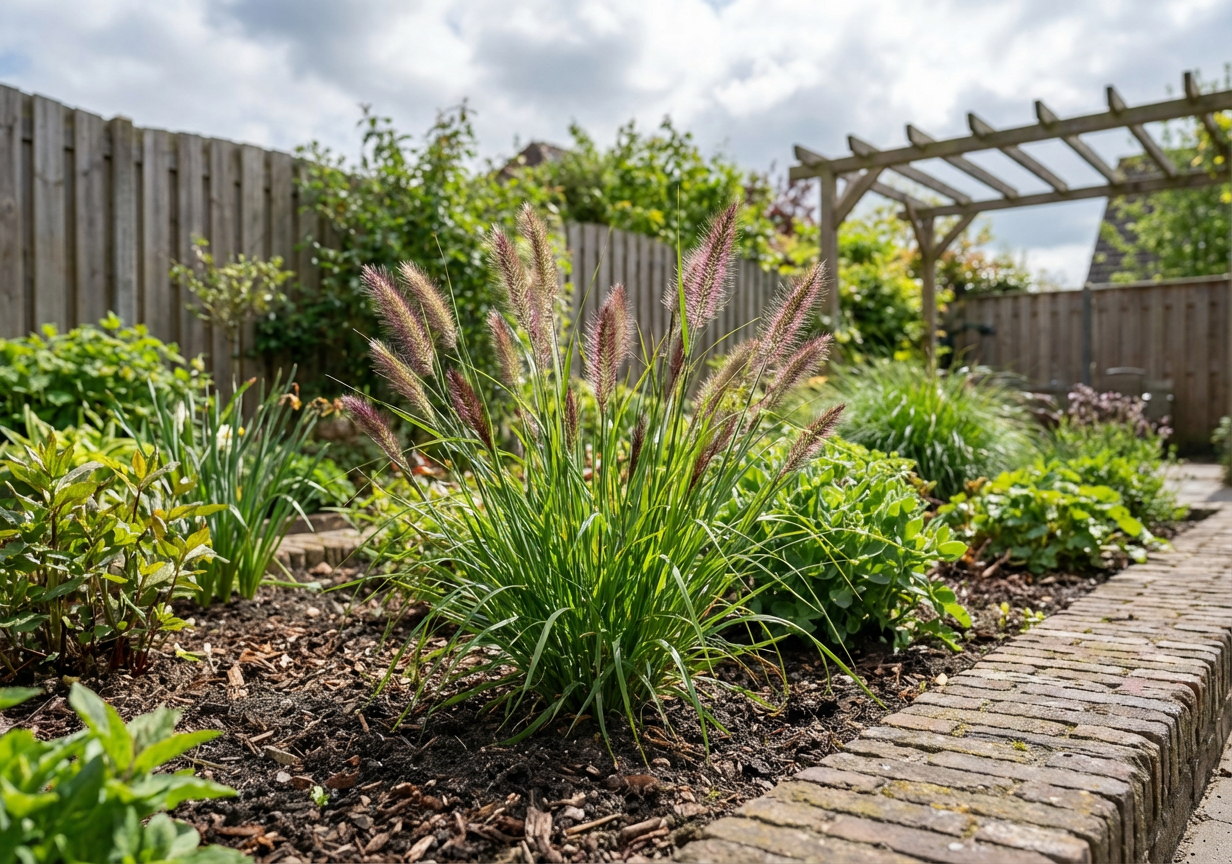 Lampepoetsersgras (Pennisetum 'Red Bunny Tails') - Lampepoetsersgras