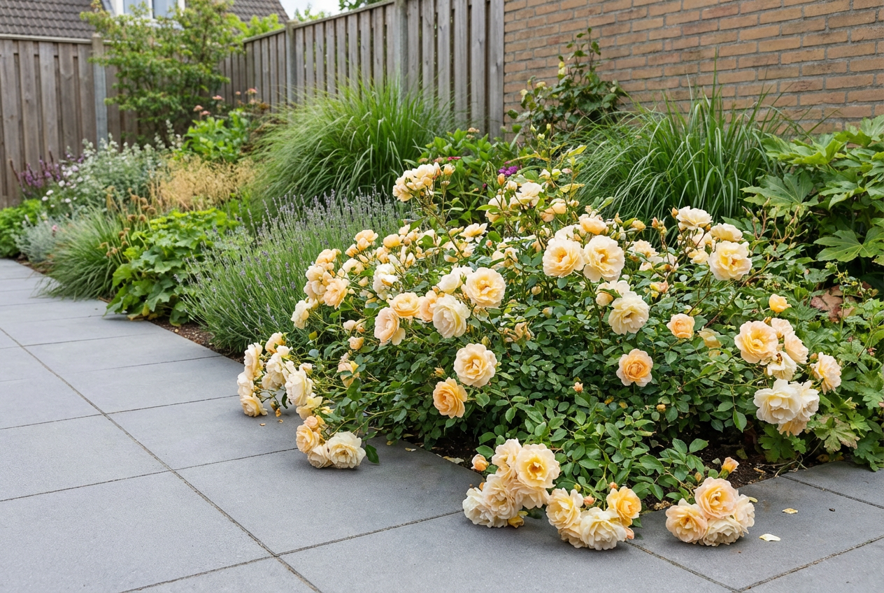 Bodembedekende roos (Rosa Midnight Romanza ®) - Rozen