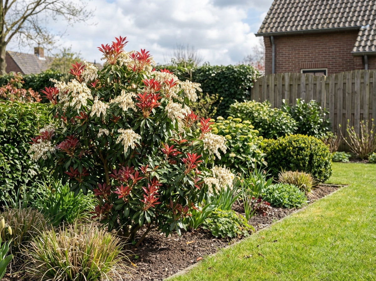 Felsenheide (Pieris jap. 'Sangria')