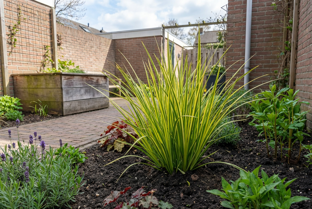 Bonte Kalmoes (Acorus 'Ogon) - Bonte Kalmoes