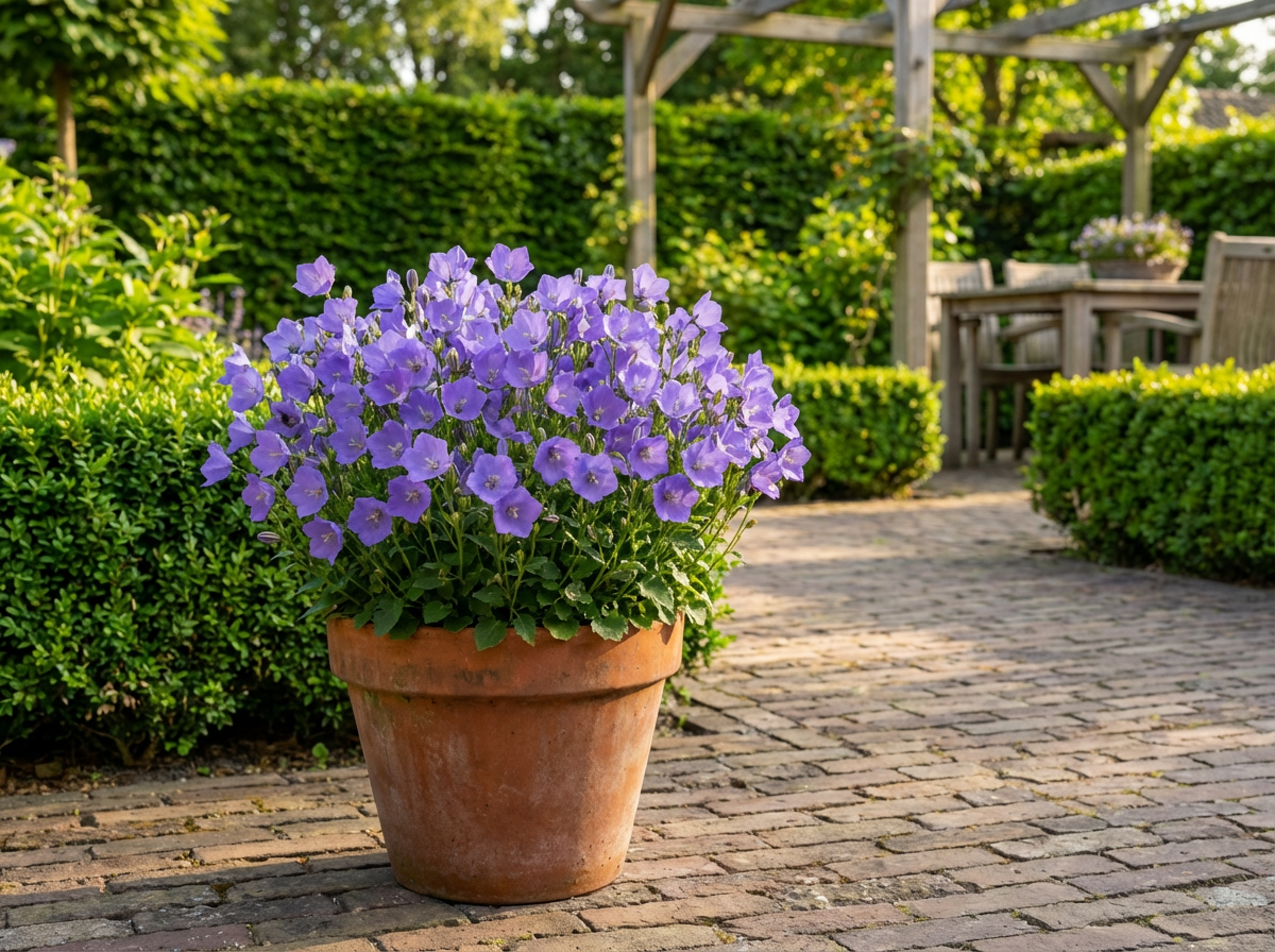 Karpatenklokje (Campanula carpatica ‘Blaue Clips’) - Tuinplanten