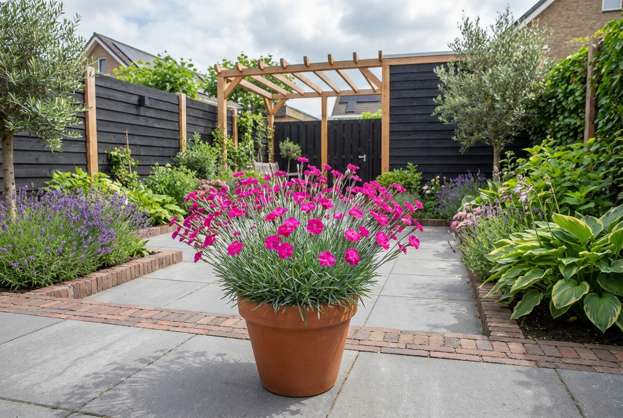 Nelke (Dianthus grat. 'Badenia')