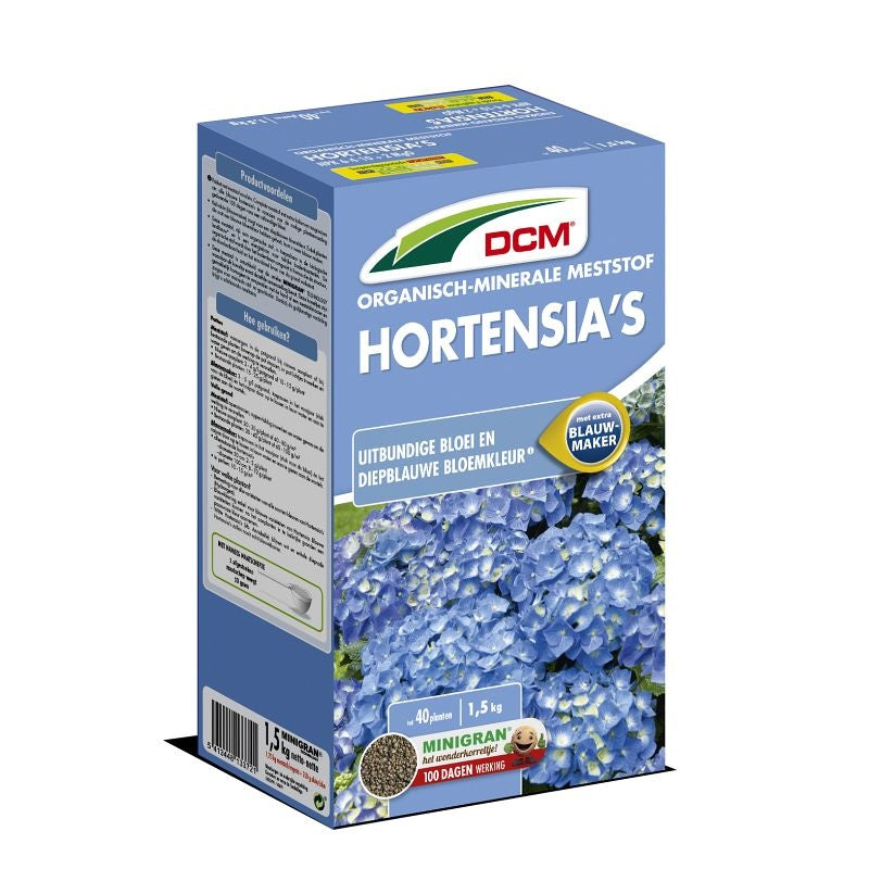 DCM Hortensia's Meststof 40 m² (1,5 kg) - Grond en Meststoffen