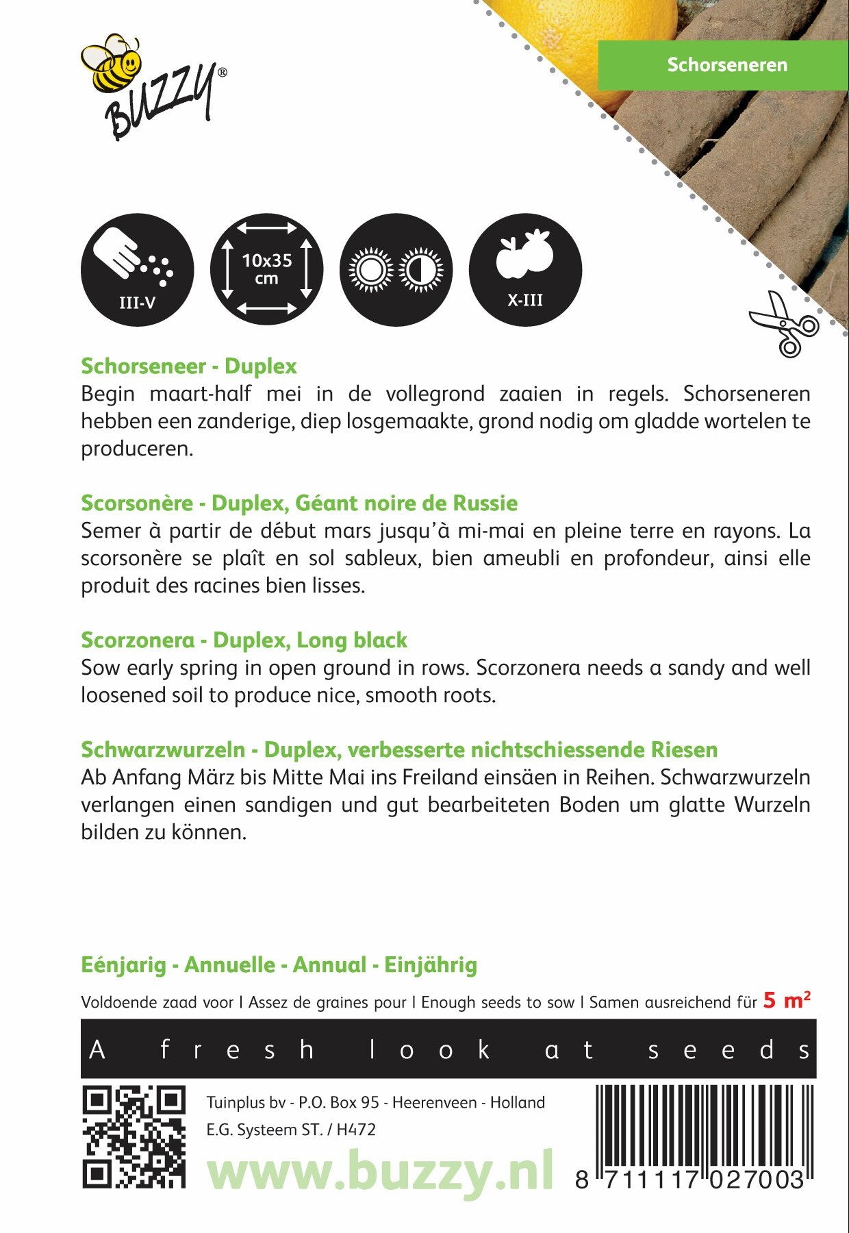 Schorseneer Duplex - Zaden