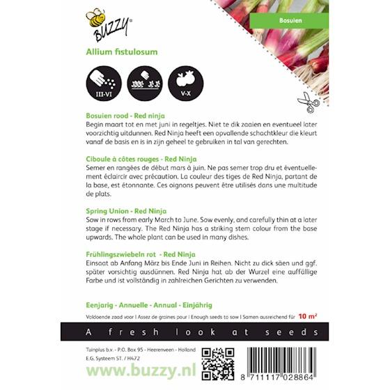 Bosuien rood - Zaden