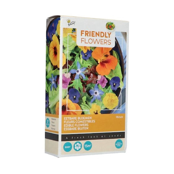 Friendly Flowers Eetbare bloemen 15m² - Zaden