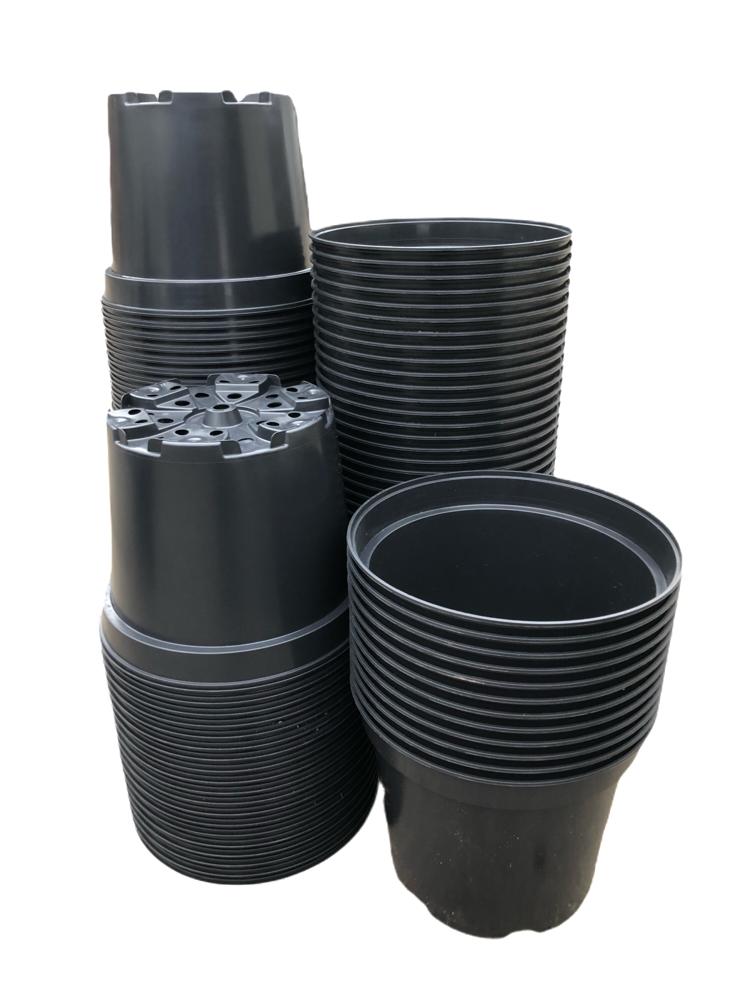 Kweekpot zwart – Ø28cm, hoogte 23cm, 10 liter - Kweekbenodigdheden