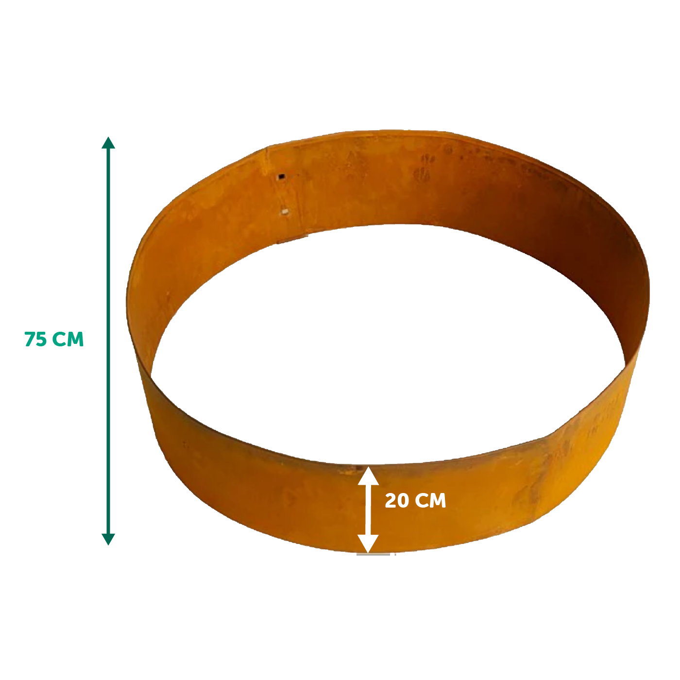 Kantopsluiting boomring - borderranden