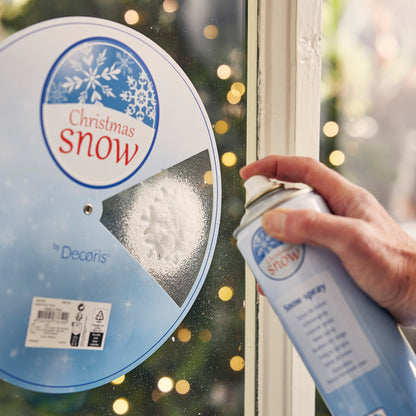 Decoris Sneeuwspray – Wit – 300 ml - foto 2
