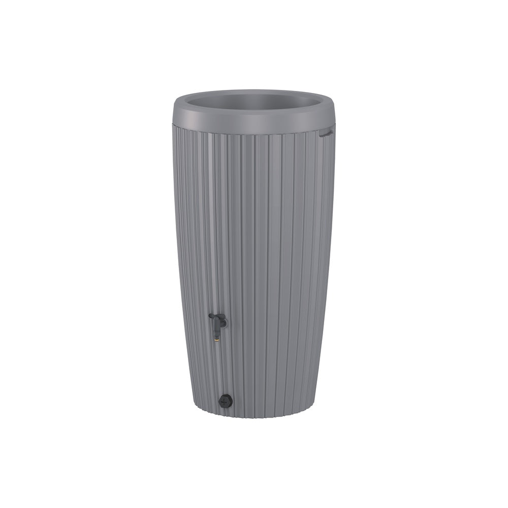 Regenton wave taupe gestreept 240L - 