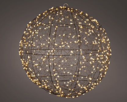 Kerst Lichtbol – 400 LED – Timer – Klassiek Warm – Ø 30 cm