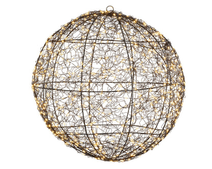 Kerst Lichtbol – 400 LED – Timer – Klassiek Warm – Ø 30 cm - foto 2