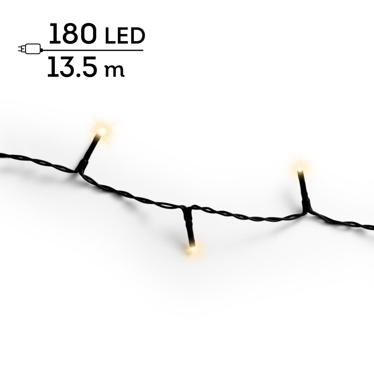 Kerstverlichting Zwart & Soft Gold - 1350 cm - Basic - foto 8