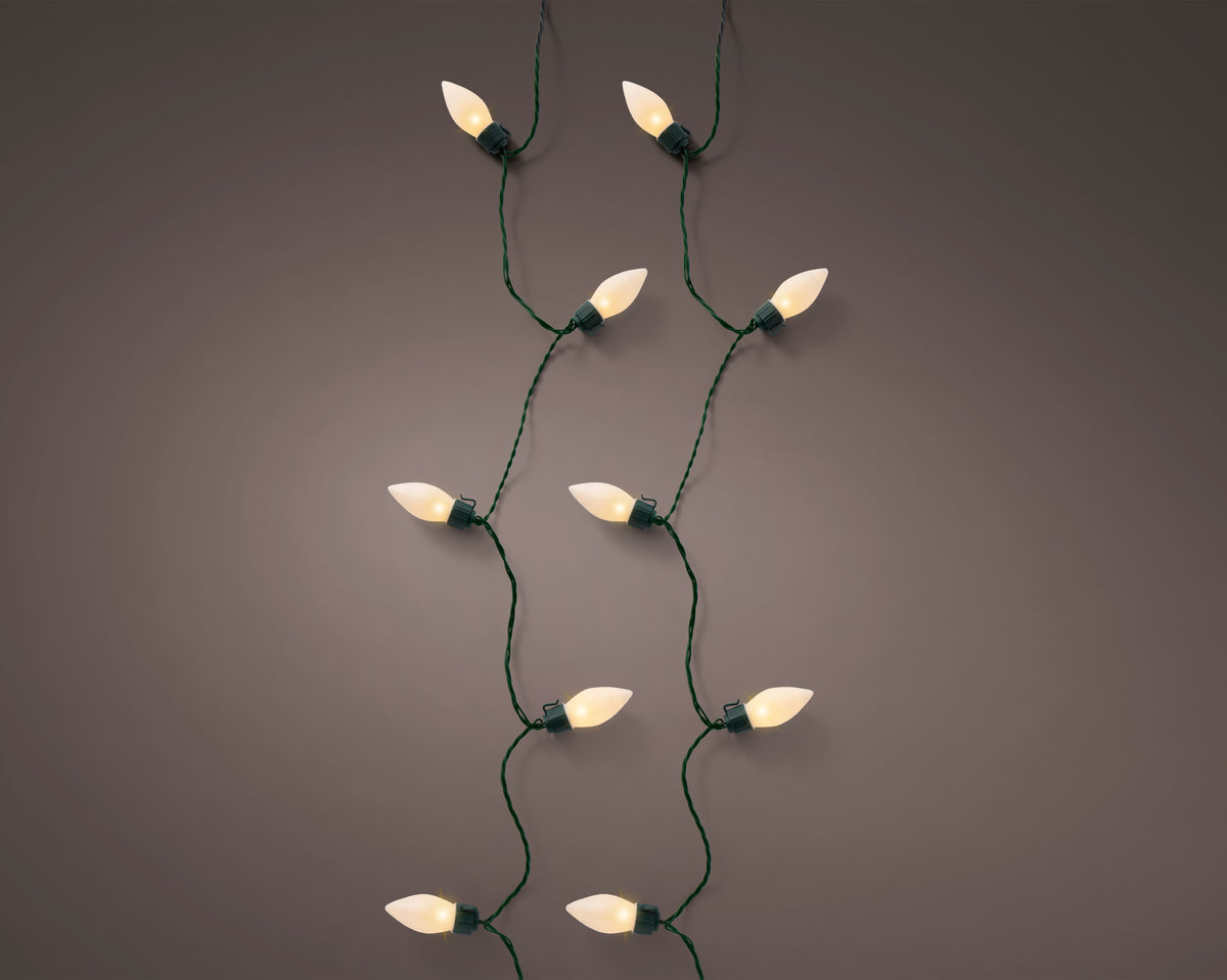 LED Kerstverlichting XL Vintage - 9,8 m - Soft Gold - Twinkle