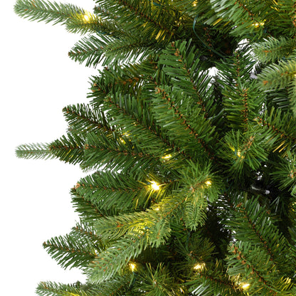 Kunstkerstboom Killington Fir - 210 cm - Groen/Wit - 380 LED - foto 6