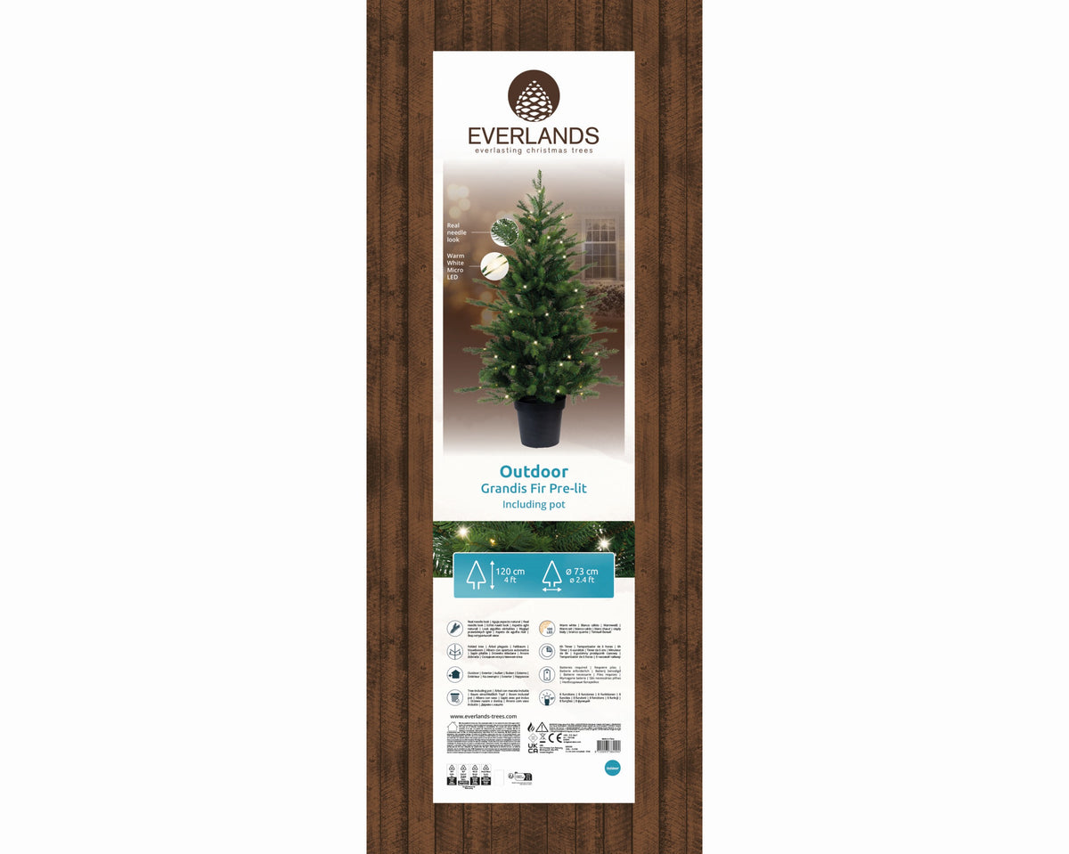 Buitenboom Grandis - 120 cm - Verlicht - Timer - Everlands - foto 2