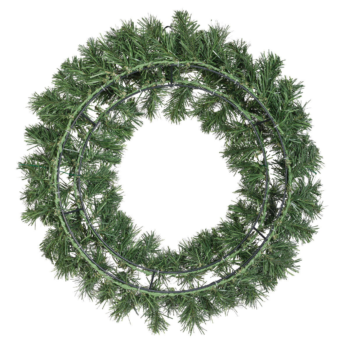 Kerstkrans Imperial - Ø 50 cm - Groen - Binnen/Buiten - foto 4
