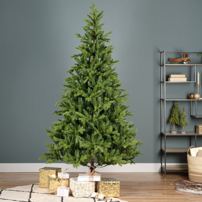 Kunstkerstboom Allison Pine - H 240 cm - Ø 152 cm - Groen - foto 6
