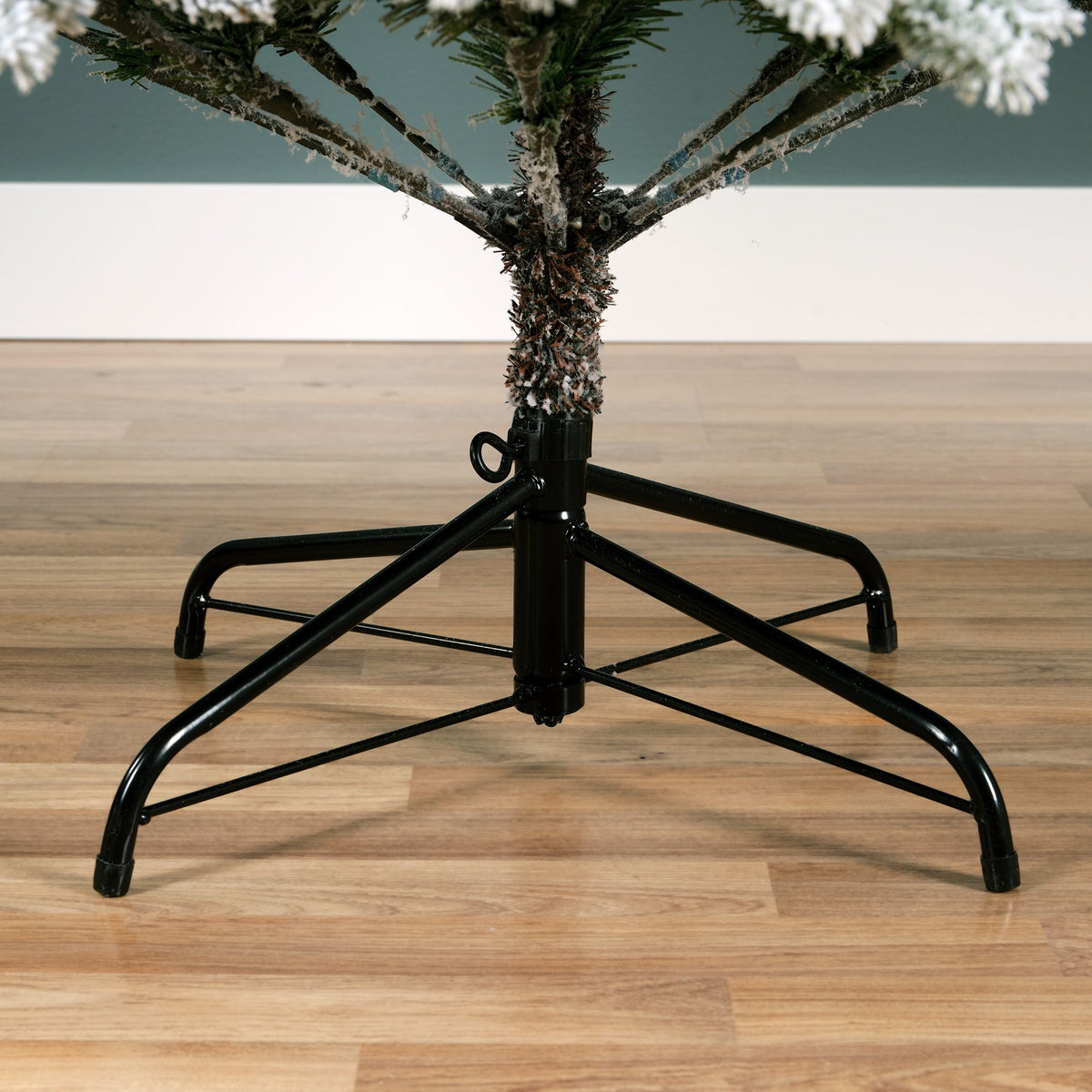 Kunstkerstboom Allison - H 180 cm - Groen - Besneeuwd - Everlands - foto 4