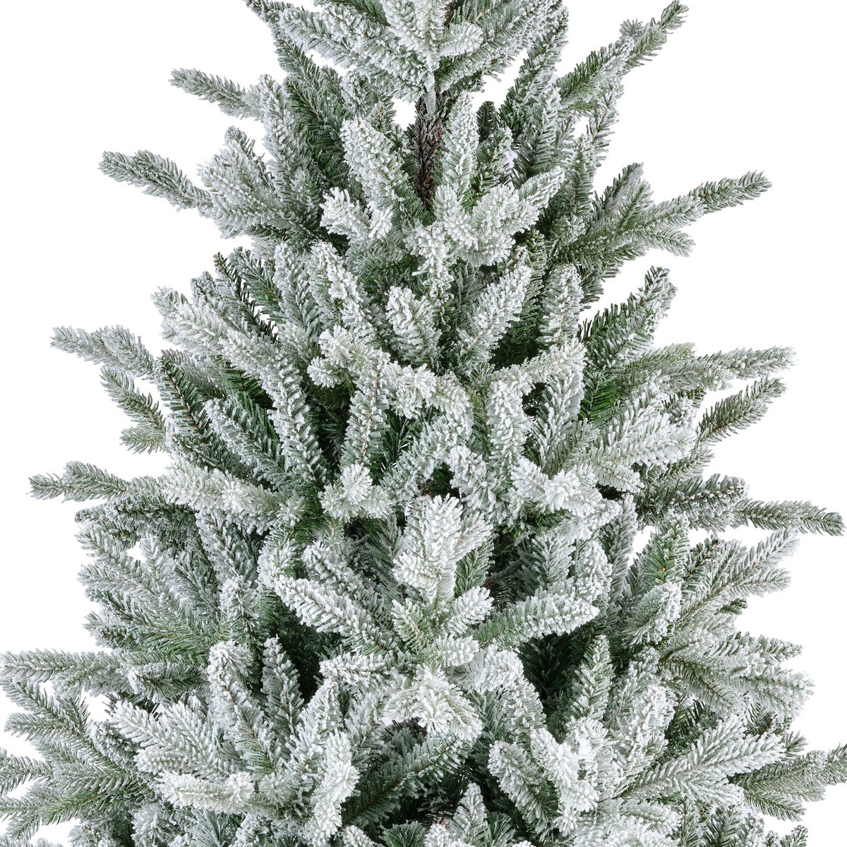 Kunstkerstboom Allison - H 240 cm - Groen - Besneeuwd - Everlands - foto 3