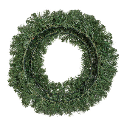LED Kerstkrans - Ø 60 cm - Groen - 50 LED's - Timer - foto 3