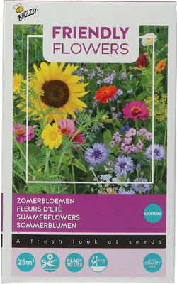 Freundliche Blumen Sommerblumen 15 m²