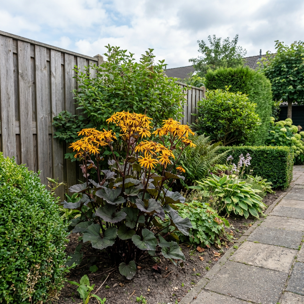 Kruiskruid (Ligularia dentata 'Desdemona') - Tuinplanten