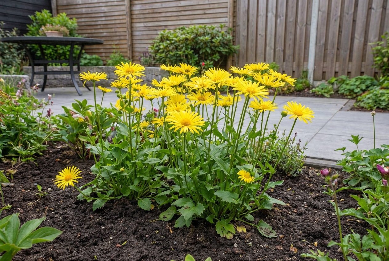 Voorjaarszonnebloem (Doronicum orientale 'Little Leo') - Tuinplanten