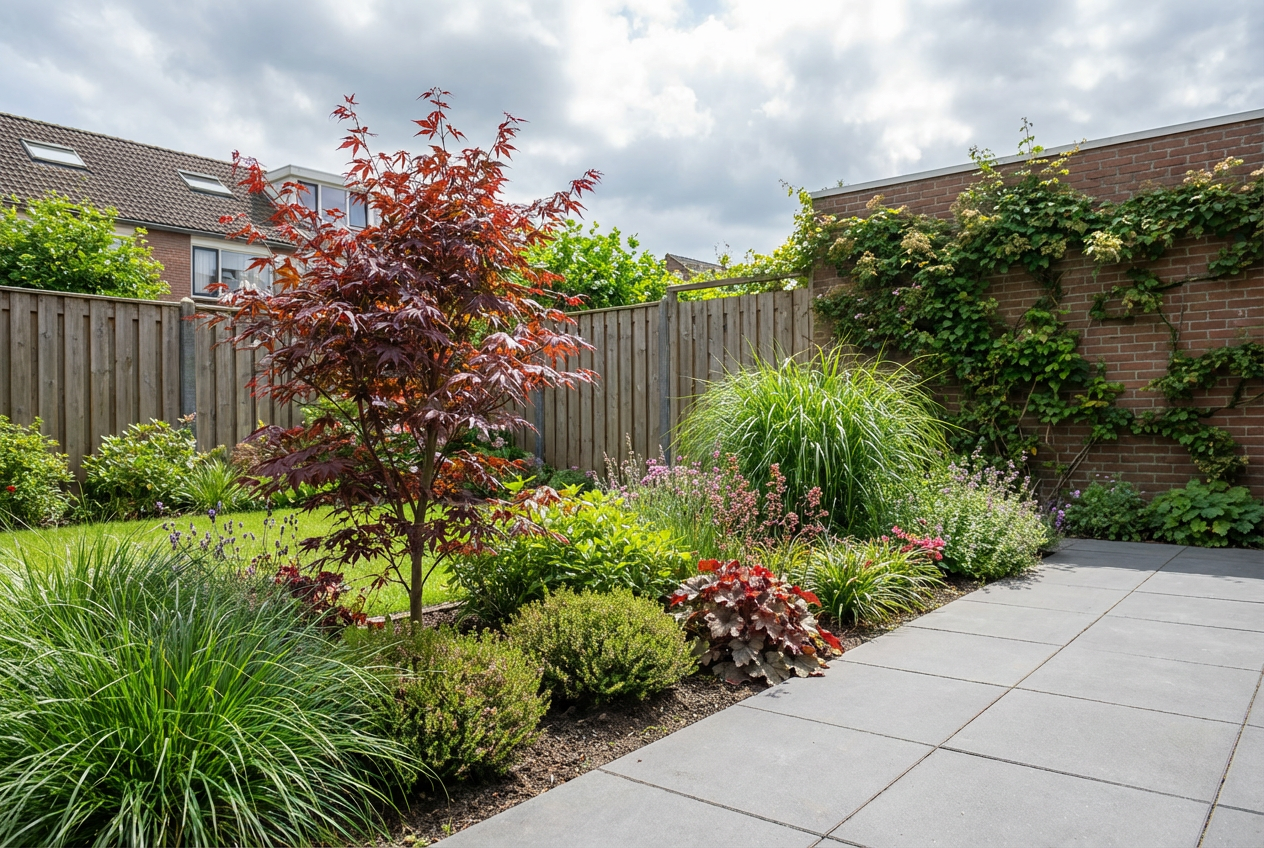 Japanse Esdoorn (Acer palmatum 'Jerre Schwartz') - Japanse Esdoorn