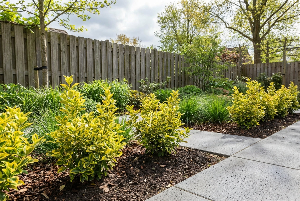 Kardinaalsmuts (Euonymus japonicus 'Marieke') - Heesters