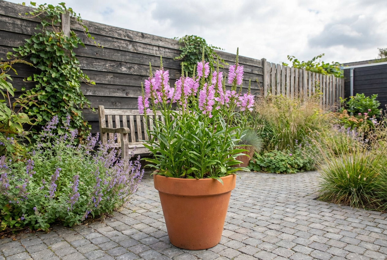 Scharnierplant (Physostegia virginiana 'Bouquet Rose') - Tuinplanten