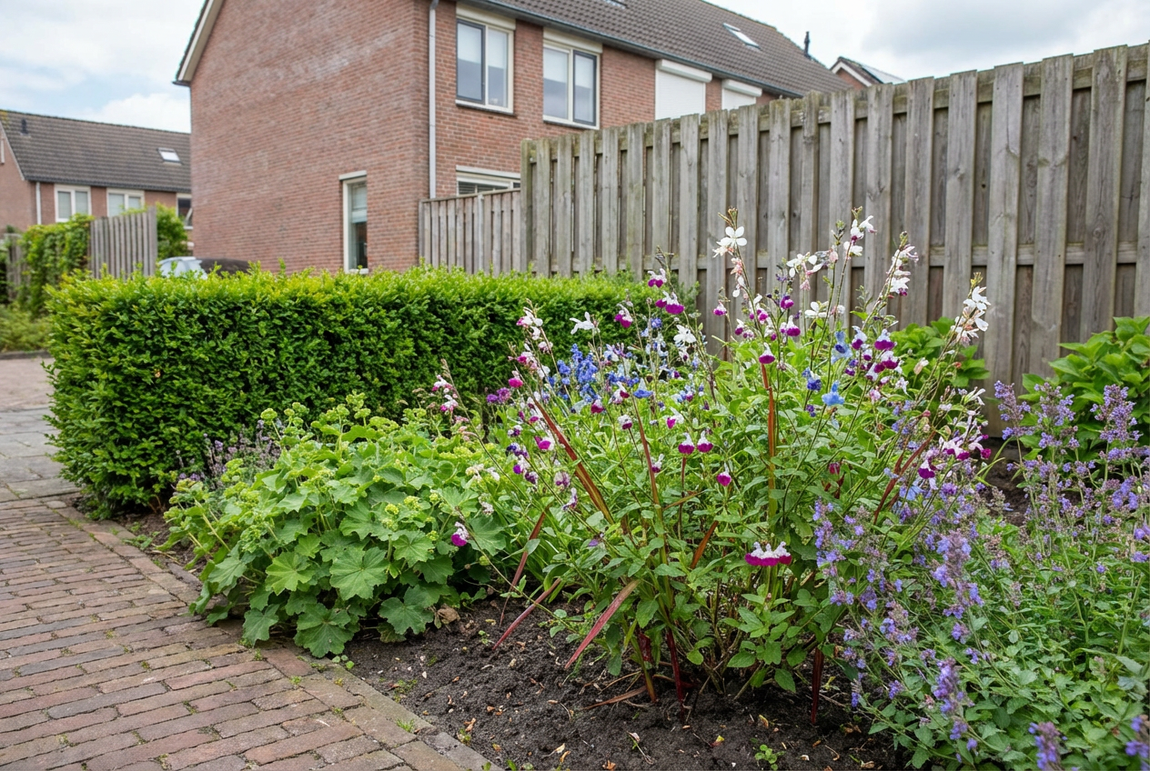 Salie (Salvia microphylla 'Ametyst Lips') - Tuinplanten