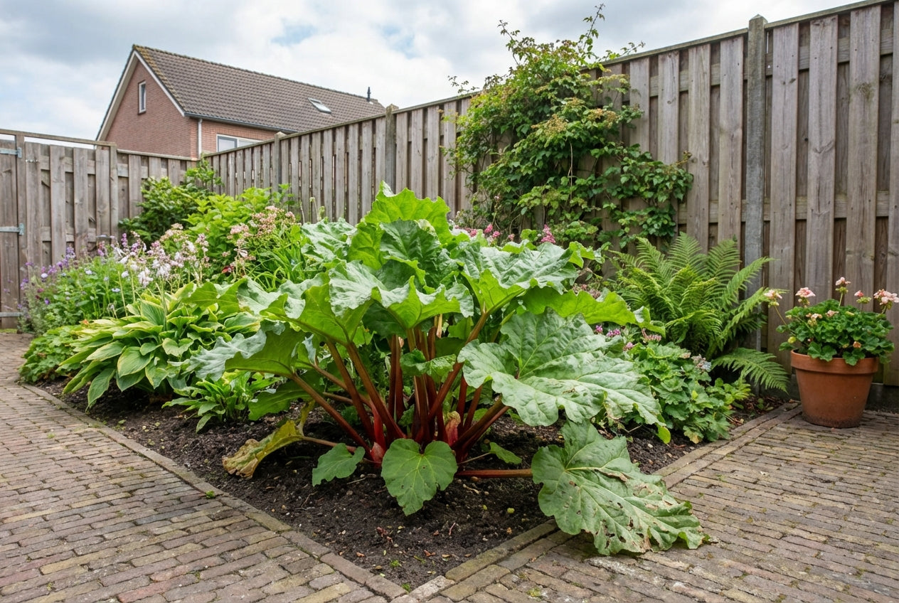 Rabarber (Rheum rhabarbarum) - Tuinplanten