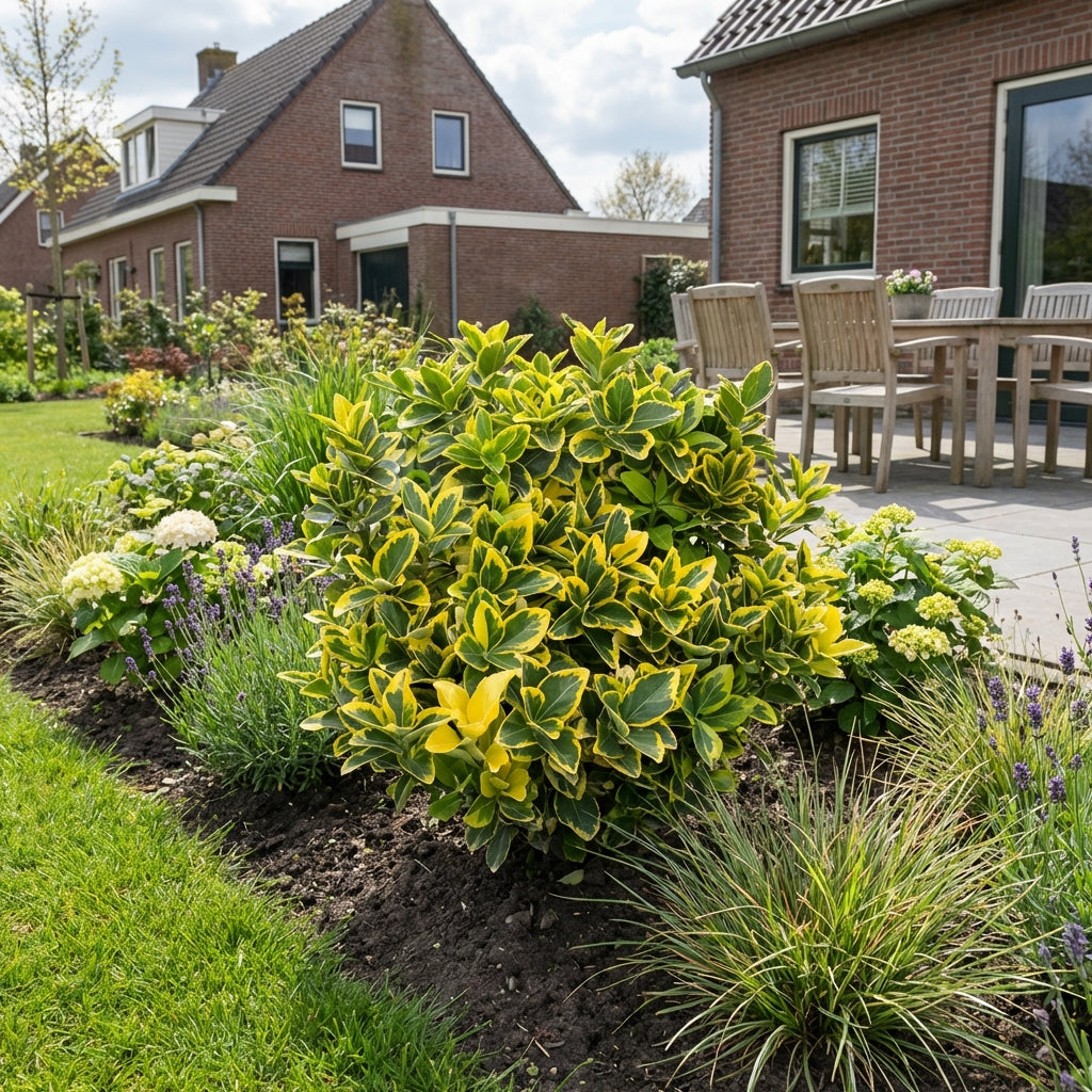 Kardinalshaube (Euonymus japonicus 'Aureomarginatus')