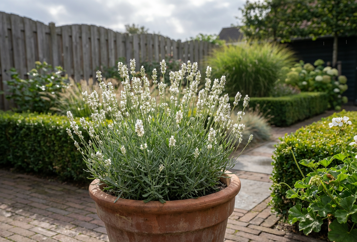 Lavendel (Lavandula angustifolia 'Edelweiß')