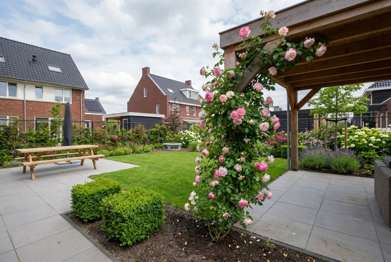 Klimplant Rosa Pink Candy (Klimroos) - Klimplanten