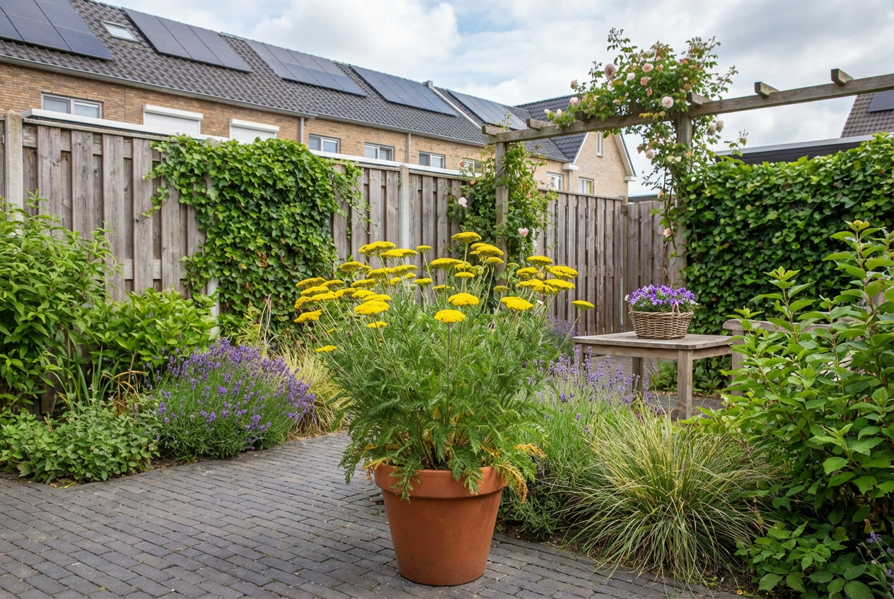 Duizendblad (Achillea filipendulina Cloth of Gold) - Tuinplanten