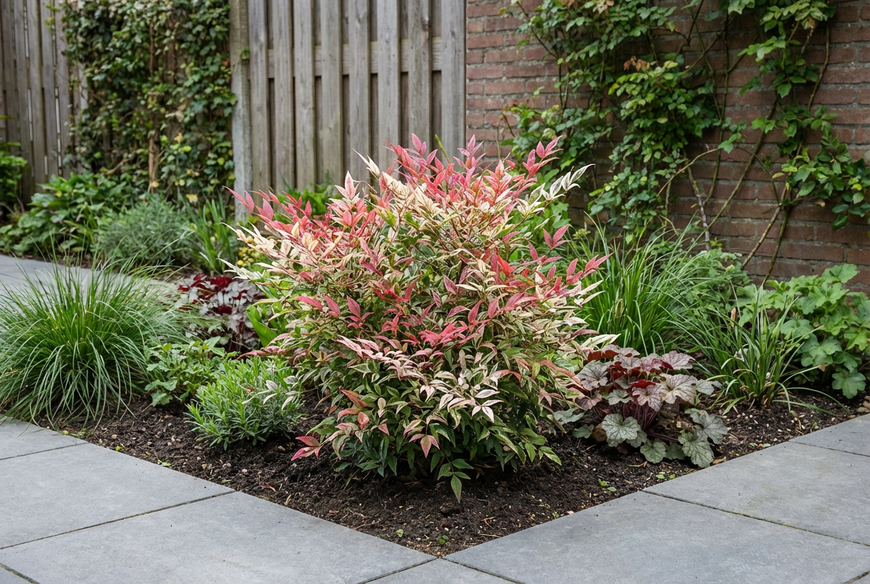 Hemelse bamboe (Nandina domestica ‘Twilight’) - Groenblijvende struiken