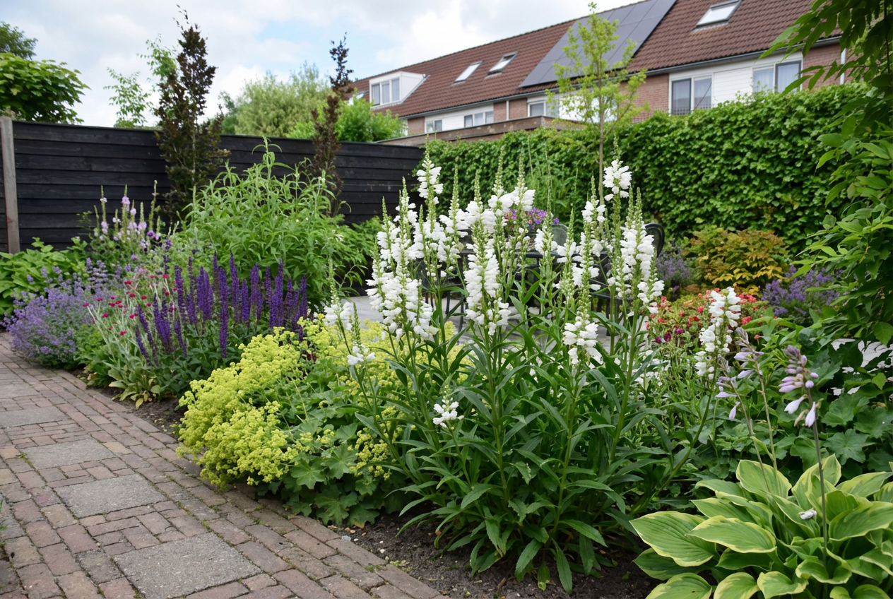 Scharnierplant (Physostegia virginiana 'Summer Snow') - Tuinplanten
