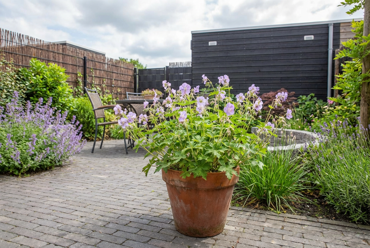 Storchschnabel (Geranium phaeum var. lividum)