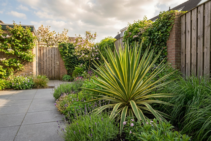 Palmlelie (Yucca gloriosa 'Variegata') - Exotische planten