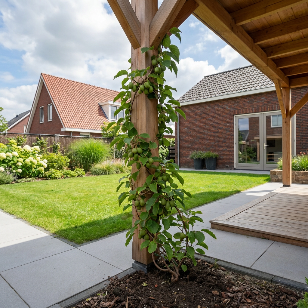 Klimplant Actinidia arguta Issai (kiwi) - Klimplanten