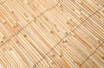 gespaltene Schilfmatte